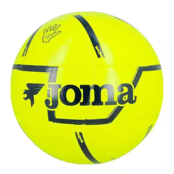 Balón Fútbol Sala Joma TOP 5 Amarillo Flúor/Azul Marino T-62