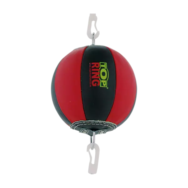 BALÓN PUNCHING PIEL ROJO/NEGRO