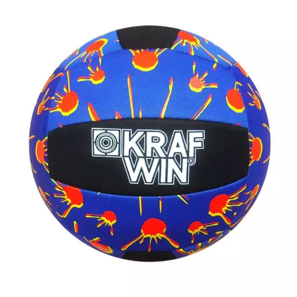 Balón de Voley Playa Fun de Neopreno - Tacto Suave Acolchado - Pelota Blanda de Goma-Espuma - Resistente al Agua - Colores Surtidos