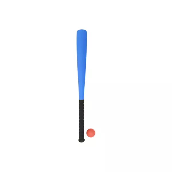 BATE BEISBOL FOAM CON PELOTA - AZUL,