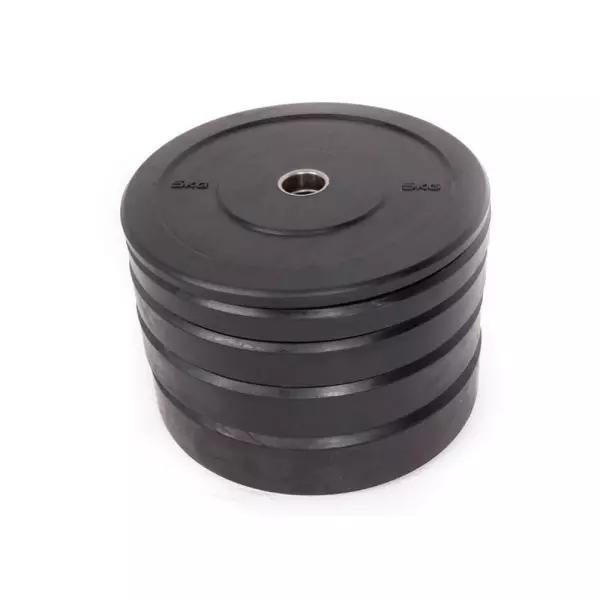 #Black Rubber bumper plate 50MM
