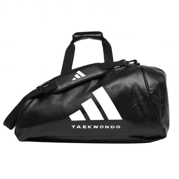 BOLSA ADIDAS CONVER.2 EN 1 TKD P.U. NEGRO/BLANCO