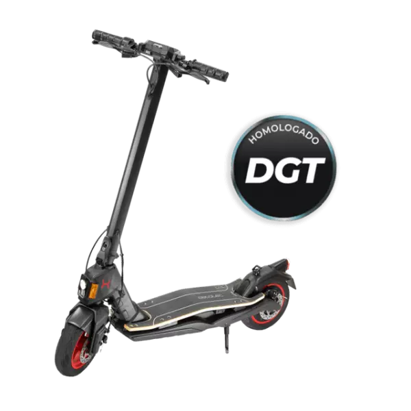 Bongo Serie S+ Max Unlimited Patinete eléctrico deportivo con ruedas tubeless de 10”, potencia máxima de 750 W y hasta 40 km de autonomía.