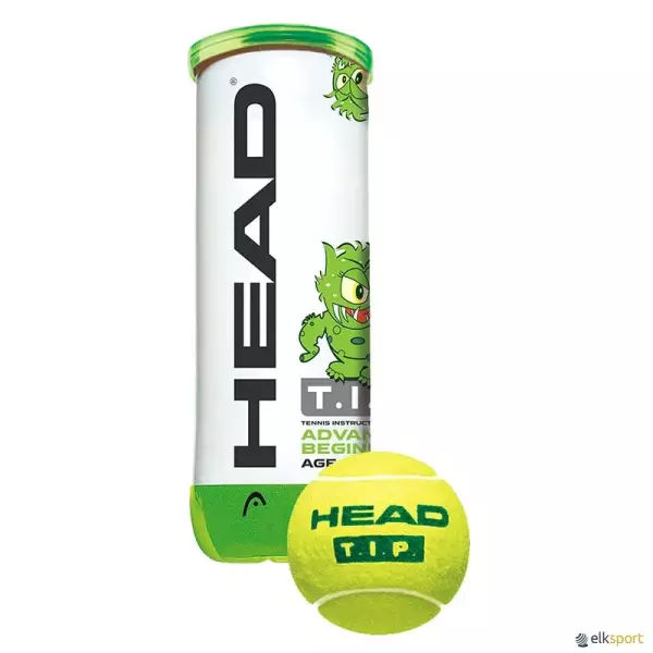 PELOTAS TENIS HEAD TIP VERDE | BOTE