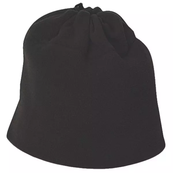 Bufanda tubular / gorro forro polar. color negro BRAGA DE CUELLO
