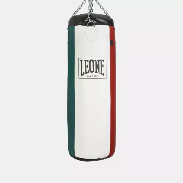 AT823 Saco de boxeo Leone 1947 Vintage Italia 30 kg 100CM PORTES GRATIS