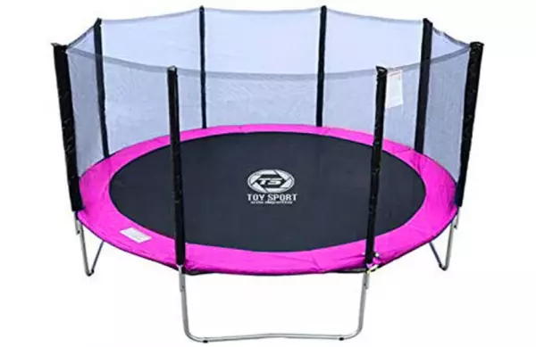 Camas Elásticas niños Ø 3.05 m TRAMPOLIN ROSA/AZUL