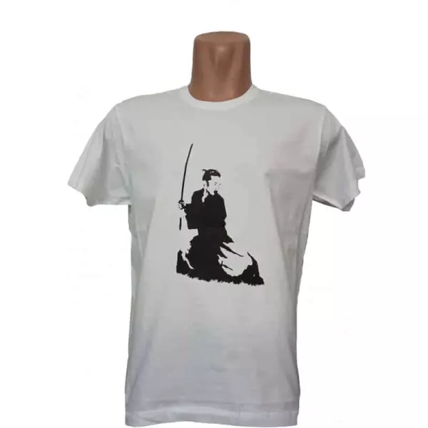 Camiseta blanca Samurai Iaido