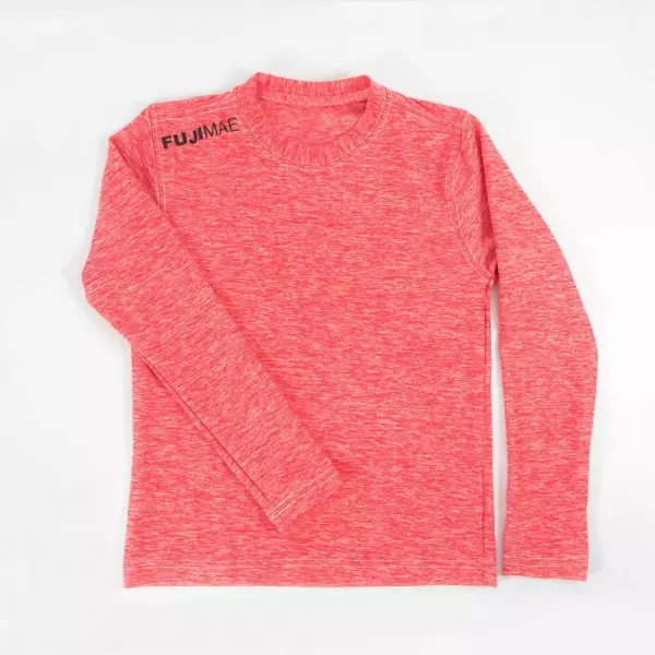 Camiseta LS Training - Kids. Rojo. YM