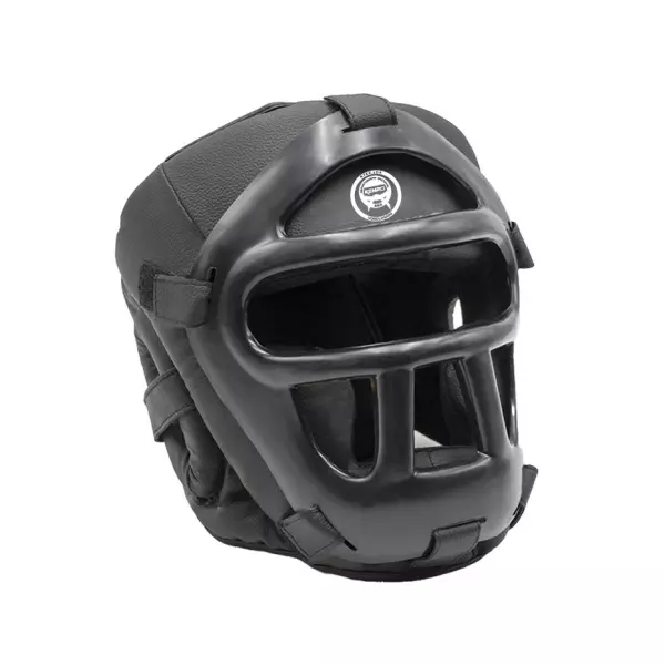 CASCO CON MÁSCARA  INFANTIL. Homologado FED KENPO