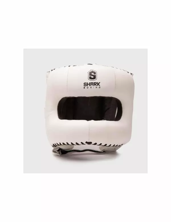 Casco Ranger Blanco/NEGRO BOXEO