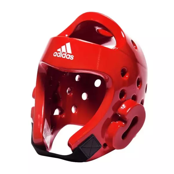 CASCO TAEKWONDO ADITHG01 AZUL/ROJO