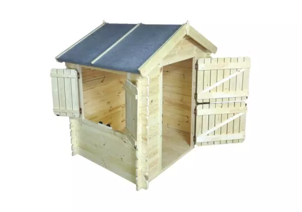Casita infantil de madera Lukas 105x130cm PREGUNTAR STOCK#