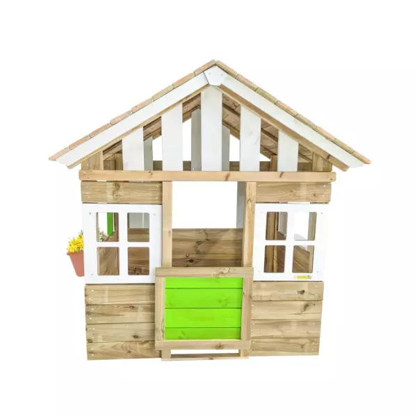 CASITA INFANTIL DE MADERA MASGAMES LOLLIPOP VERDE