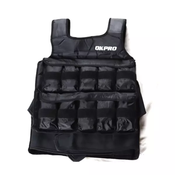 Chaleco lastrado de musculación 10kg