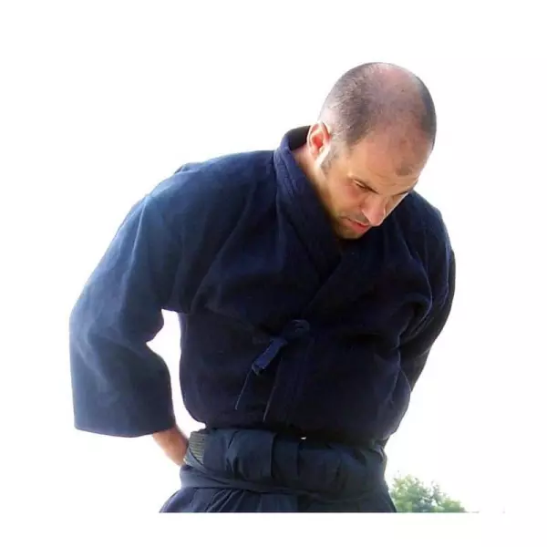 Chaqueta kendo azul