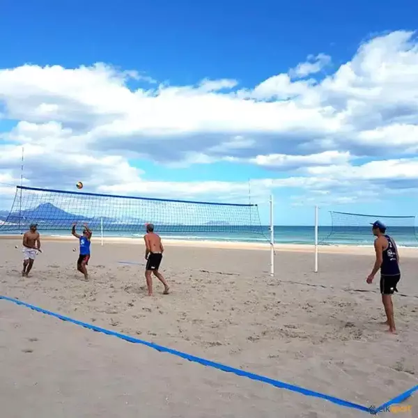 CINTA DELIMITACIÓN DEPORTES DE PLAYA VOLEY PLAYA, TENIS PLAYA