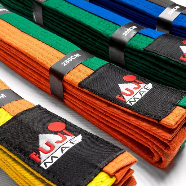 CINTURÓN ARTES MARCIALES BICOLOR KARATE/JUDO/TAEKWONDO