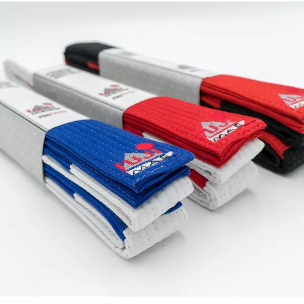 Cinturón Artes Marciales ProWear Styles. SR. Negro-Rojo. 280cm