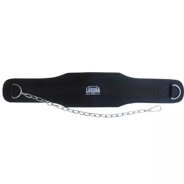 CINTURÓN MUSCULACIÓN NEOPRENO CON CADENA