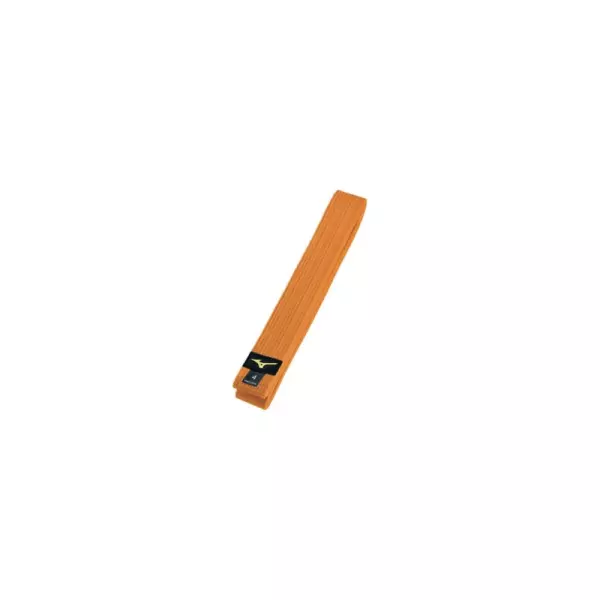 Cinturon naranja MIZUNO, de algodón.