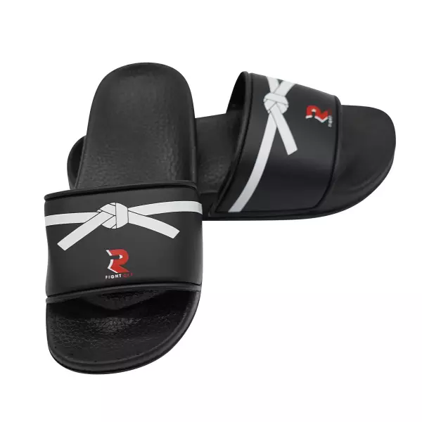 CHANCLA NEGRO / BLANCO FIGHT SPORT ARTES MARCIALES