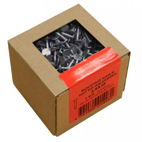 Clavos para Tejado 1Kg CABAÑA DE MADERA