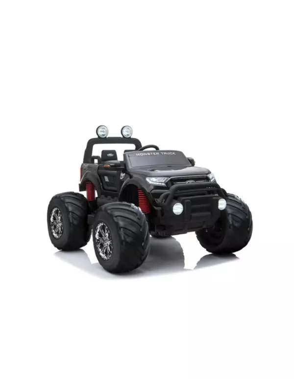 Coche Eléctrico- Ford Ranger Monster Truck Negro todo terreno