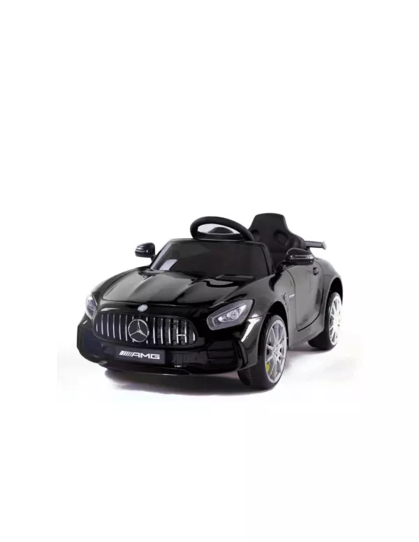Coche eléctrico- Mercedes GTR rojo con radio control rojo/negro/blanco