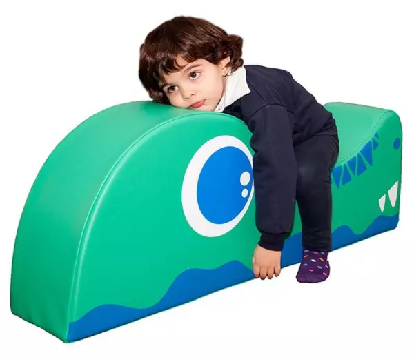 Balancín de espuma: Cocodrilo 100 x 20 x 37 cm