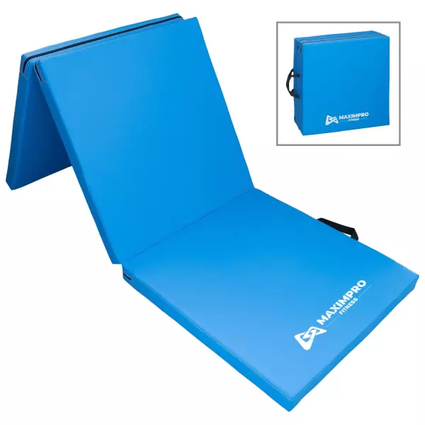 Colchoneta plegable TULA 5 cm Azul