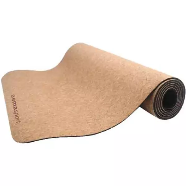 Colchonetas TPE+Corcho (Yoga) 172X61X0,4 CM ESTERILLA
