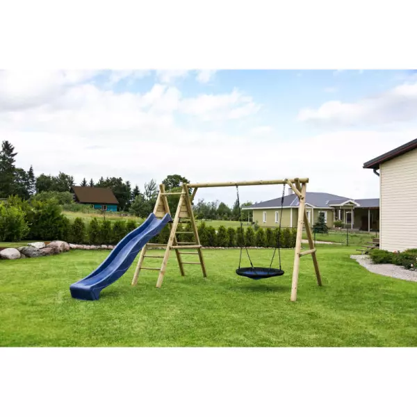 Columpio Infantil de Madera Kasper 366X200X230