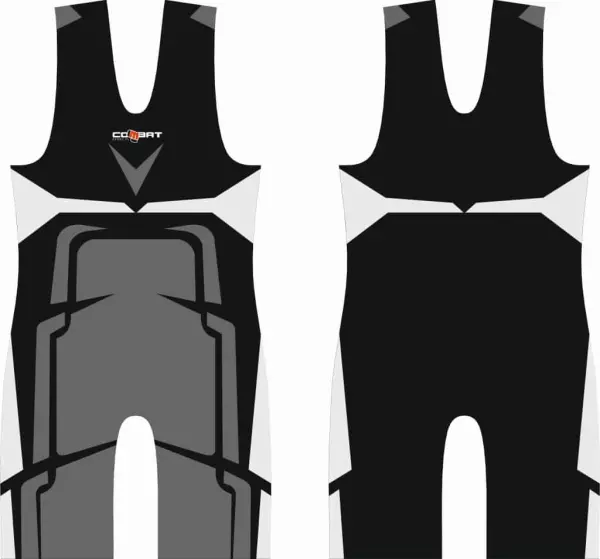 Combat Sport Armor Negro-Gris LUCHA MALLA