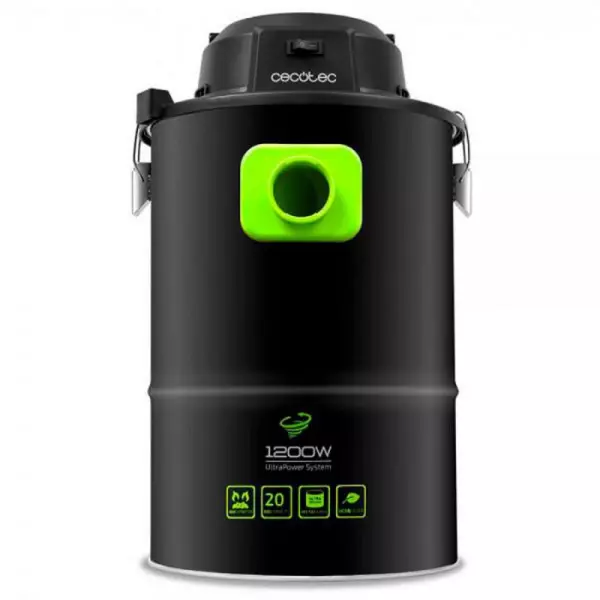 Aspirador Conga PowerAsh 1200 Boquilla XXL, 3 Procesos de Filtración, Tubo Reforzado, Depósito Metálico 20 L, Filtro HEPA, PREGUNTAR STOCK