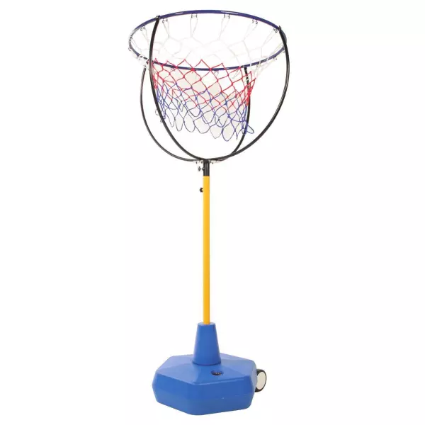 conjunto canasta footbasket (1 poste largo + 1 base + aro)