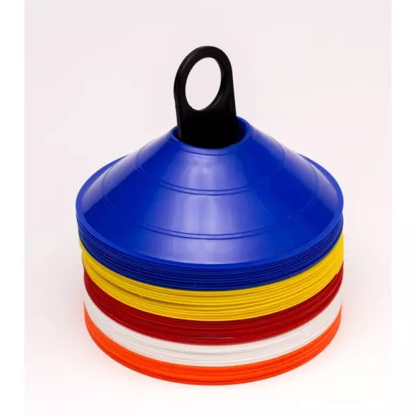 Conos Planos Pack de 50 uds. 5 COLORES