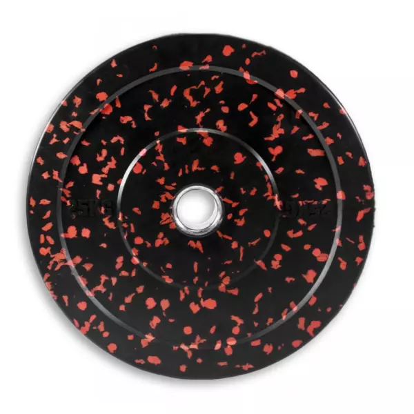 # Disco Bumper Goma Halterofilia Cross Training HI-TEMP - Negro y Varios Colores