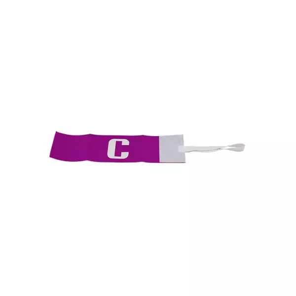DISTINTIVO CAPITAN REGULABLE SOFTEE - SENIOR, VIOLETA