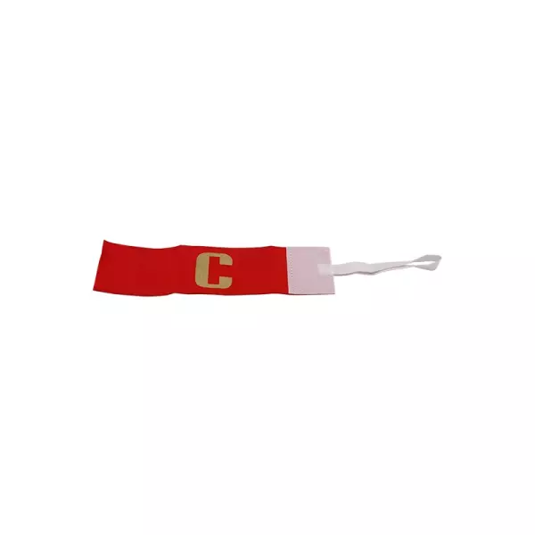 DISTINTIVO CAPITAN REGULABLE SOFTEE - SENIOR, ROJO