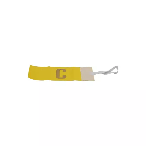 DISTINTIVO CAPITAN REGULABLE SOFTEE - AMARILLO FLUOR, JUNIOR BRAZALETE