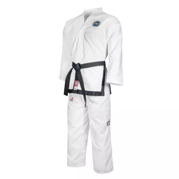 Dobok ITF Training Lite Black Belt. 4 taekwondo