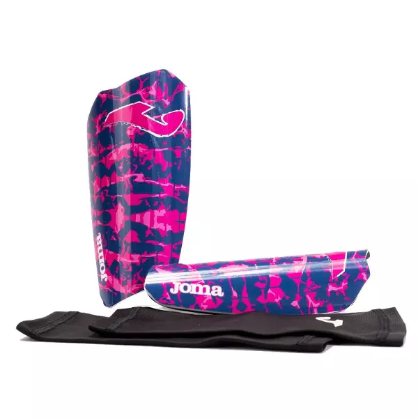 Espinilleras Joma Spartan Azul Marino/Rosa