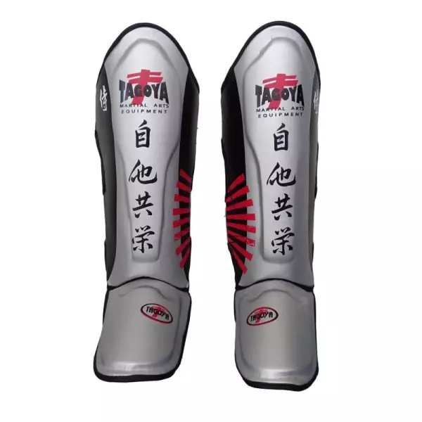 Espinilleras kick boxing Silver