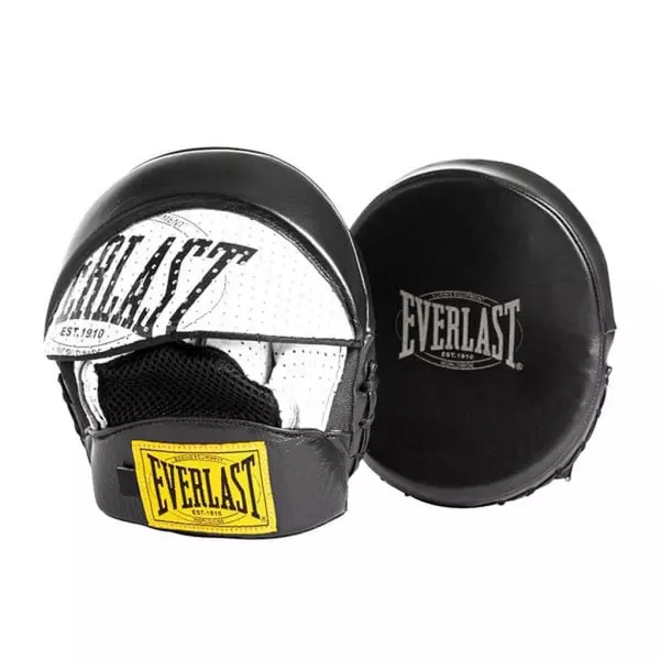 Everlast 1910 Pads Mini Negro-Blanco MANOPLAS