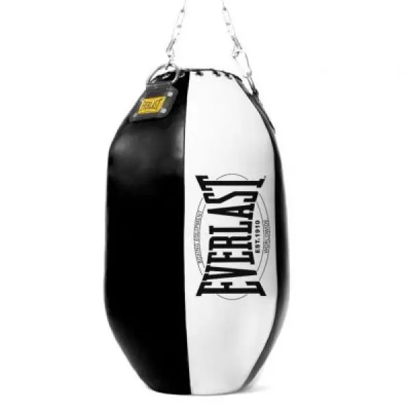 Everlast Body Shot Bag Negro-Blanco BOXEO SACO