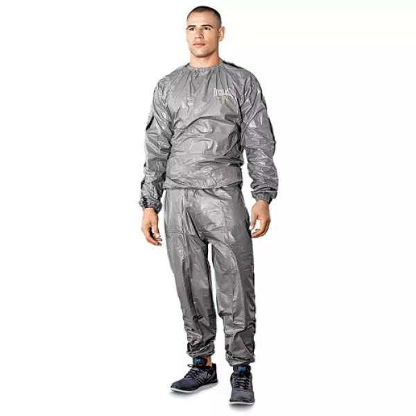 Everlast Classic Sauna Suit Gris TRAJE DE SAUNA#