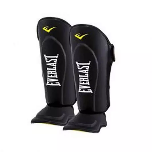 EVERLAST ESPINILLERAS TIBIALES ELITE MUAY THAI SHINGUARDS BLACK