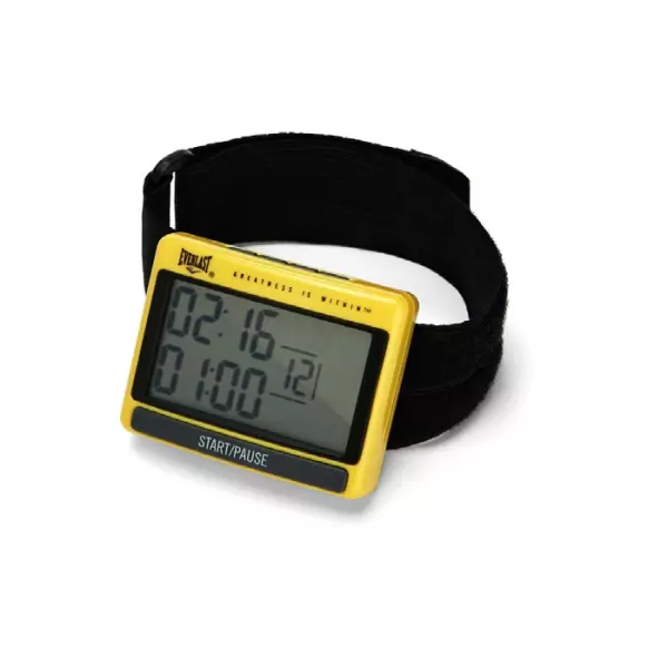 Everlast Interval Training Round Timer Amarillo preguntar stock#