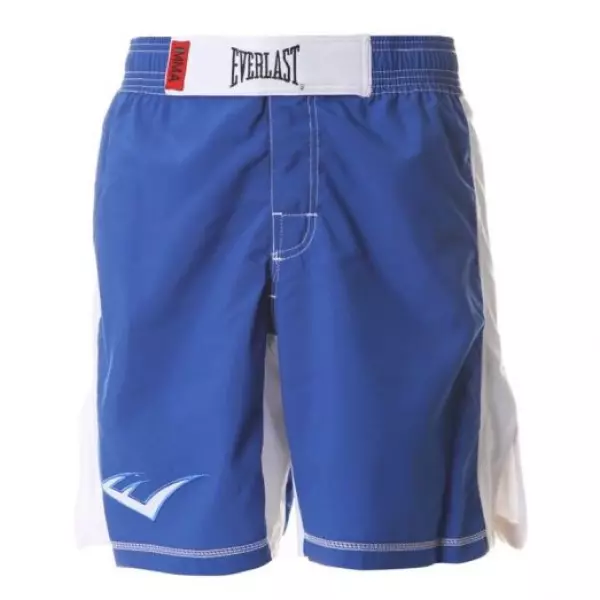 Everlast MMA Shorts Azul-Blanco